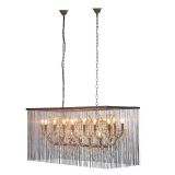 Fantasia Rectangular Shaded Chandelier